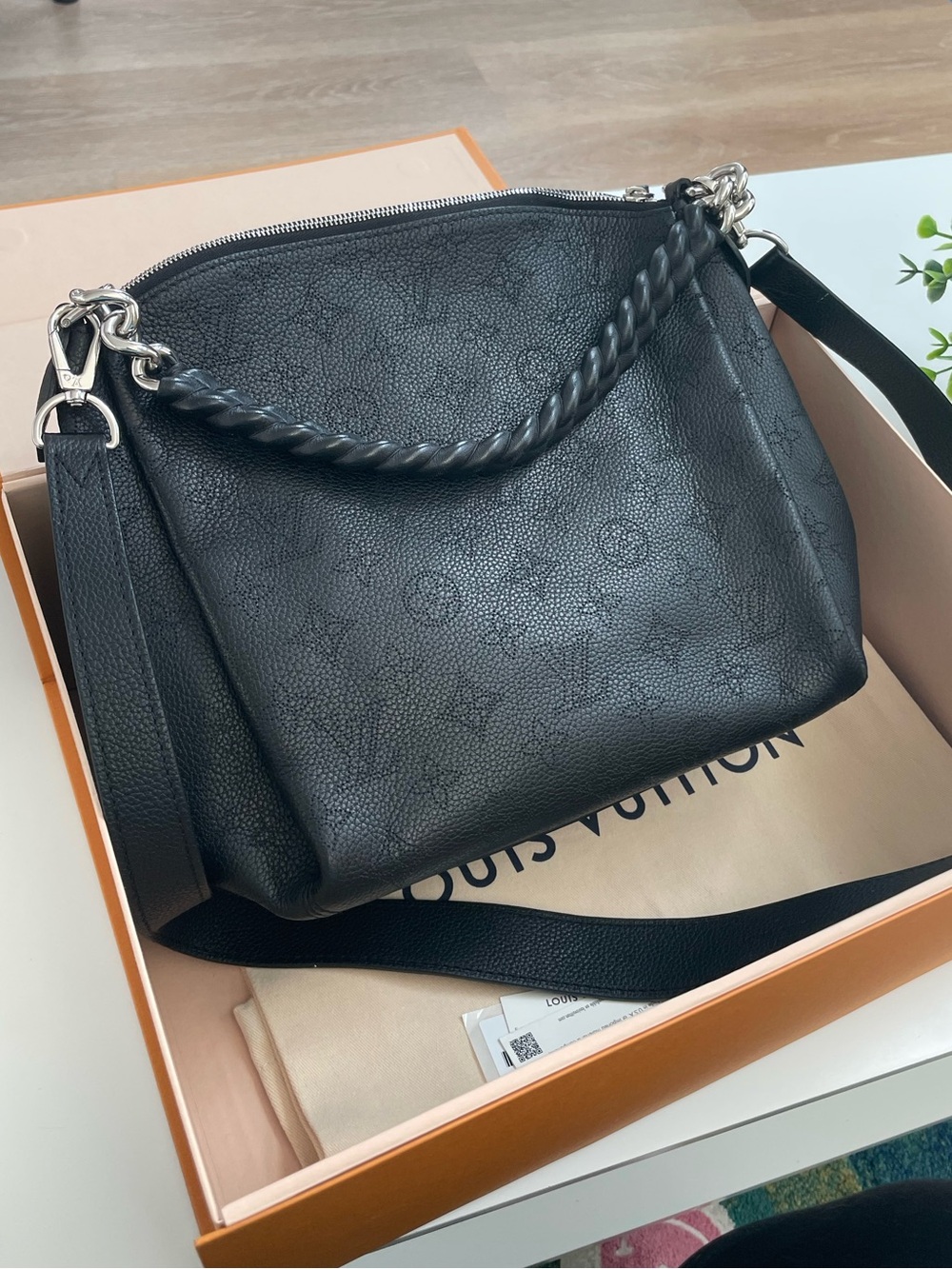 Authentic Louis Vuitton Mahina Babylone BB